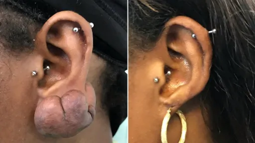 Before and After Photos of Using HerbaScar Removal Liquid